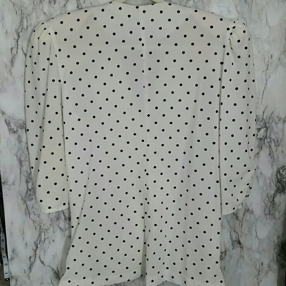 Barone | vintage polka dot blazer - Picture 3 of 7